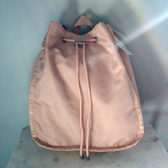 lesportsac nadine drawstring backpack